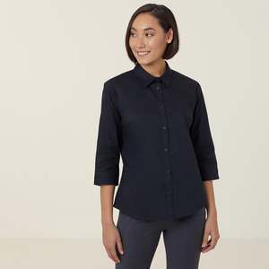 Shirts Womens: Womens Avignon Stretch 3/4 Sleeve Shirt