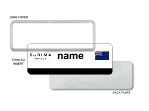 Sudima Reusable Name Badge