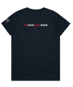 Womens WeLoveYourWork Maple Tee