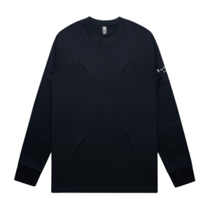 Sudima City: Sudima Branded Classic L/S Tee in Navy