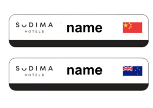 Sudima City: Sudima Name Badge
