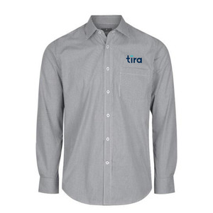 Gingham Shirt for Men - Long Sleeve