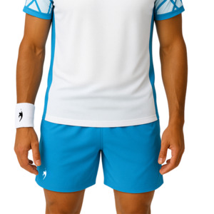 Men's tennis shorts - Aqua