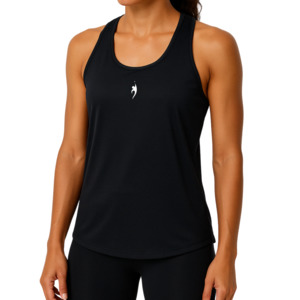 Womens: Women's tennis tank top - Black