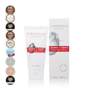 Beauty: Clémence Organics Protect + Clarify Daily Face Lotion 50ml