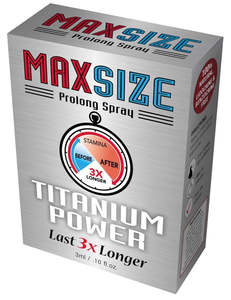 Maxsize Prolong Spray