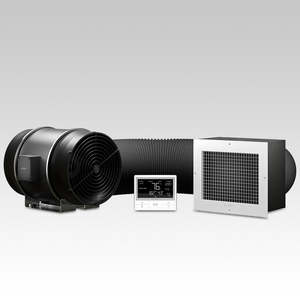 Ventilation Packages: CLOUDWAY T12, Whole House EC Fan, 1600 CFM, Energy Efficient with with WiFi-Integrated Controls