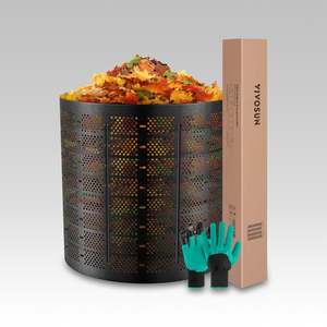 Vivosun Gallon Outdoor Compost Bin 1892L