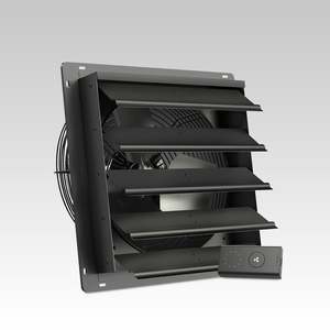 Ac Infinity Cloudline T Series Fan: AIRLIFT S12, Shutter Exhaust Ventilation Fan 12", Speed Controller