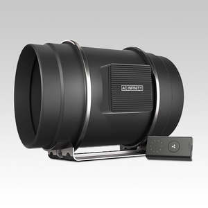 Ac Infinity Cloudline T Series Fan: CLOUDLINE PRO S8, Quiet Inline Duct Fan System with Speed Controller, 8-Inch