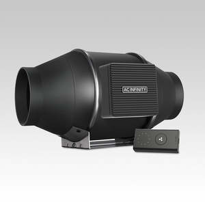 CLOUDLINE PRO S4, Quiet Inline Duct Fan System with Speed Controller, 4-Inch