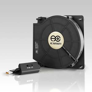 Ac Infinity Cloudline T Series Fan: Multifan S2, Quiet USB Cooling Blower, 120MM