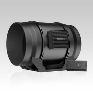 Cloudline Lite A8, Quiet Inline Fan With Speed Controller, 8-INCH