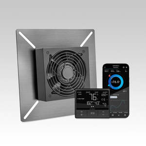 Ventilation Hardware: AIRTITAN T3, Crawl Space and Basement Ventilation Fan 6", WiFi-Integrated Controls, IP-55 Rated
