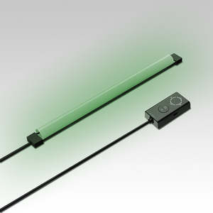 IONBEAM Green, LED Work Light with Dimming Timer Controller, 16-Inch