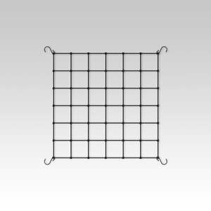 Grow Tent Trellis Netting, Flexible elastic cords, 90cm x 90cm