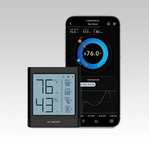 Ccnz: CLOUDCOM B2, Smart Thermo-Hygrometer with Data App, Integrated Sensor Probe