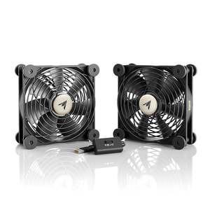 MULTIFAN S7, Quiet USB Cooling Fan Dual 120mm