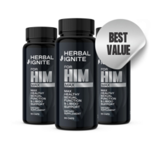 Herbal Ignite For Him Max - 3 Month Supply Herbal Ignite