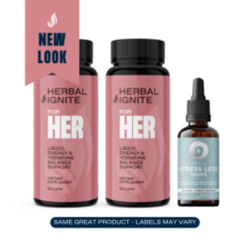 Stress Less for Her - Supports Stress and Anxiety Herbal Ignite