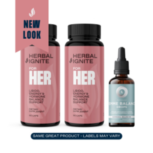 Sexual Performance Supplements: Complete Menopause Solution - Libido, PMS, Menopause Herbal Ignite