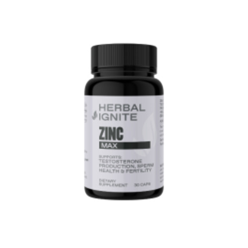 Sexual Performance Supplements: Zinc Max - Hormone production, Cell growth Herbal Ignite