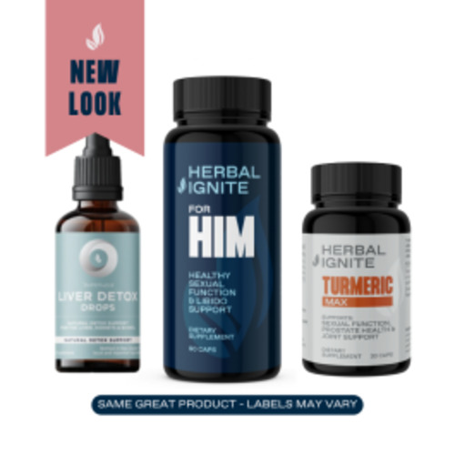 Sexual Performance Supplements: Essential Liver Cleanse Combo - Revitalize and Rejuvenate Herbal Ignite