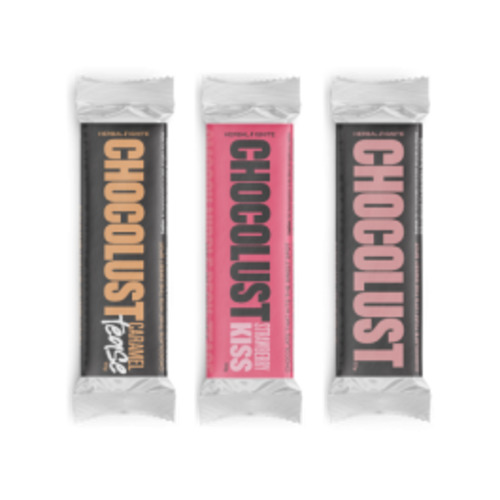Products: Chocolust Trio Pack Herb-Infused Chocolate Bars NZ Made