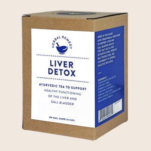 Digestive Tract Digestion Herbal Ayurveda: Liver Detox Tea by Herbal Remedy