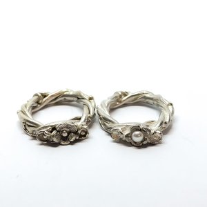 Rings: Interwoven Vine Ring – Sterling Silver