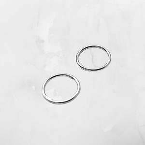 Earrings: Sterling Silver Sleeper Earrings