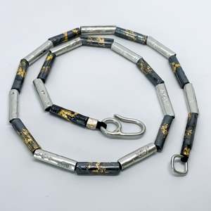 Wrapped Beaded Necklace