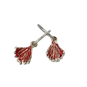 Pohutukawa Charm Sleeper Earrings
