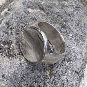 View Signet Ring - Size U1/2 - Sterling Silver