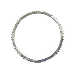 Abstract Fluid Circle Stacking Bangle