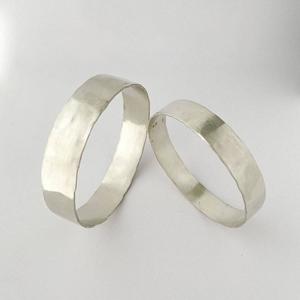 Heavy Textured Bangle - Unisex