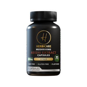 Beauty Skin Health Suppliments: Reishi Mushroom Capsules (90 Count) – Immune Support