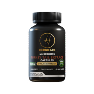 Immune Support Supplements: Turkey Tail Capsules (90 Count)