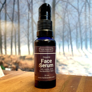 Face Serum, Organic Herb Nerd NZ