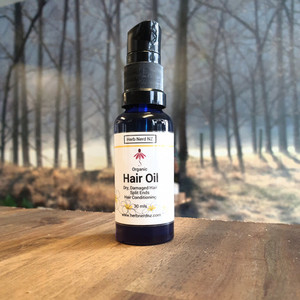 Products: Hair Oil, Organic Herb Nerd NZ