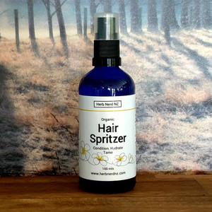 Products: Hair Spritzer, Organic Herb Nerd NZ