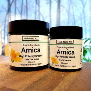 Arnica Cream, Organic Herb Nerd NZ