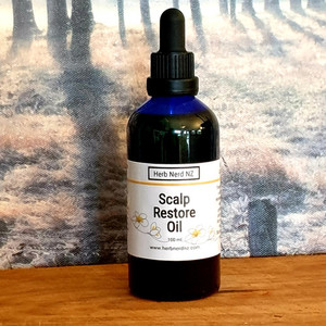 Products: Scalp Restore Oil Herb Nerd NZ