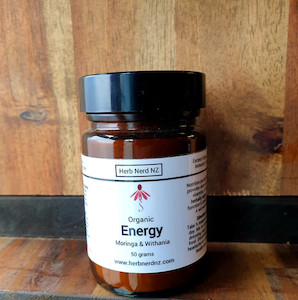 Energy Powder, Organic Herb Nerd NZ
