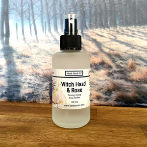Witch Hazel & Rose Toner Herb Nerd NZ
