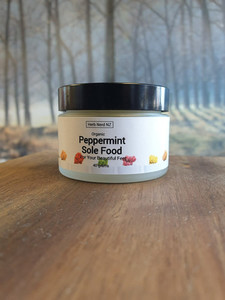 Products: Peppermint Sole Food, Organic Herb Nerd NZ