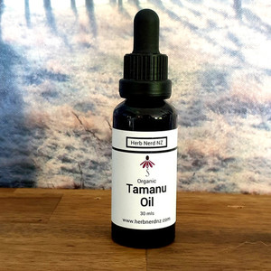 Products: Tamanu Oil, Organic Herb Nerd NZ