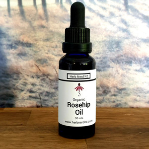 Products: Rosehip Oil, Organic Herb Nerd NZ