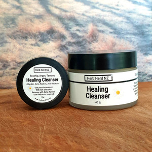 Products: Healing Cleanser, Organic Herb Nerd NZ