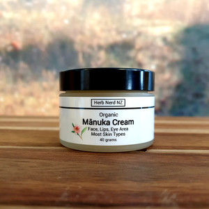 Products: Manuka Cream, Organic Herb Nerd NZ